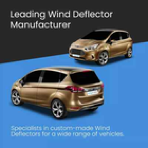 Ford Ford BMax 20122017 5 Door MPV Wind Deflectors 4pc Tinted 2