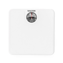 Salter Bathroom Scale Large Dial Mechanical Accurate Magnified Lens AntiSlip