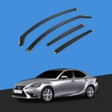 LEXUS IS MK3 20132020 4 Door Saloon Wind Deflectors 4pc Tinted