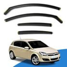 Vauxhall Astra H MK5 20042009 5 Door Hatchback Wind Deflectors 4pc Edgevisors