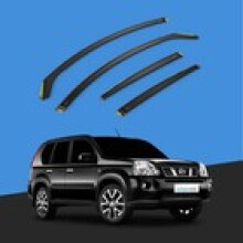 Wind Deflectors For Nissan XTrail MK2 T31 20072013 5 Door SUV 4pc Tinted