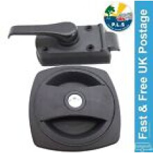 Caraloc 640 Right Hand Complete Door Lock Assembly cw Keys Caravan PO375