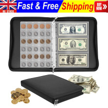 Coin Collection Holder Album Book for Collector Storage Display Case 300 Pockets