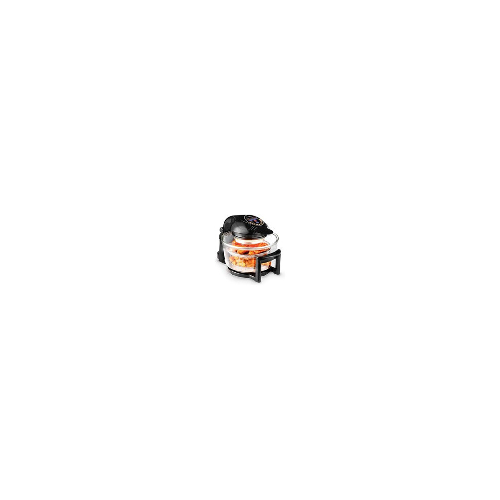 Emperial 17L Digital Halogen Convection Oven Cooker Air Fryer Hinged Lid Black