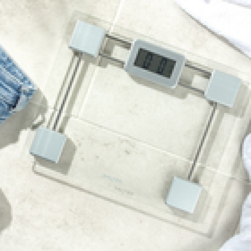 Salter Salter Digital Bathroom Weighing Scale Electronic Compact Tough Glass Platform 2