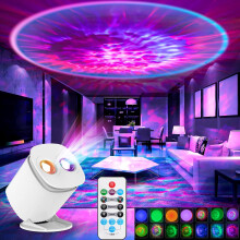 Adjustable LED Star Projector Light Galaxy Lamp SKy Moon Nebula Night Remote