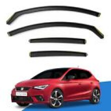 SEAT IBIZA MK5 KJ 2017onwards 5 Door Hatchback Wind Deflectors 4pc Edgevisors
