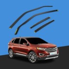 Ford Edge MK2 20142023 5 Door SUV Wind Deflectors 4pc Tinted