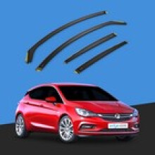 Vauxhall Astra K MK7 20152022 5 Door Hatchback Wind Deflectors 4pc Tinted