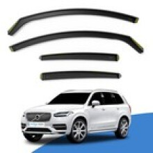 VOLVO XC90 MK2 2015onwards 5 Door SUV Wind Deflectors 4pc Edgevisors Tinted