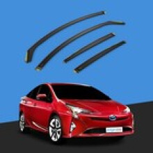 TOYOTA PRIUS MK4 20162023 5 Door Liftback Wind Deflectors 4pc Tinted