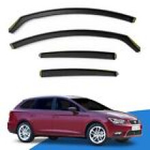 SEAT Leon ST MK3 20142019 5 Door Estate Wind Deflectors 4pc Edgevisors
