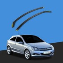 Vauxhall Astra MK5 H 20052009 GTC 3 Door Hatchback Wind Deflectors 2pc Tinted