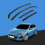 Mazda MAZDA 3 MK2 20092014 5 Door Hatchback Wind Deflectors 4pc Tinted 1
