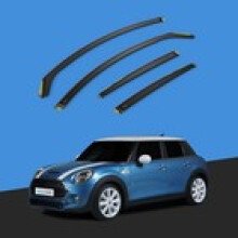 MINI COOPER ONE F55 MK3 20142023 5 Door Hatchback Wind Deflectors 4pc Tinted