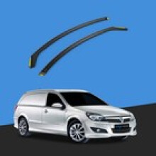 Vauxhall Astra H MK5 20042012 3 Door VAN Estate Wind Deflectors 2pc Tinted