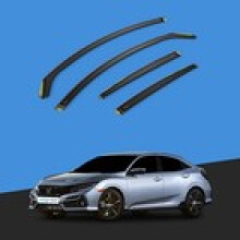 HONDA CIVIC MK10 20172022 5 Door Hatchback Wind Deflectors 4pc Tinted