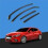 Mazda MAZDA 3 MK3 20142019 5 Door Hatchback Wind Deflectors 4pc Tinted 1