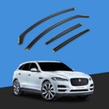 Jaguar FPACE 2016onwards 5 Door SUV Wind Deflectors 4pc Tinted