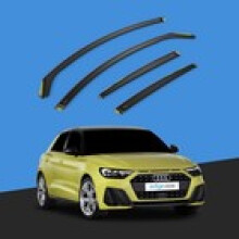AUDI A1 MK2 2018onwards 5 Door Hatchback Wind Deflectors 4pc Tinted