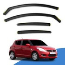SUZUKI SWIFT MK5 20102017 5 Door Hatchback Wind Deflectors 4pc Edgevisors