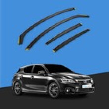 LEXUS CT 200H 20112020 5 Door Hatchback Wind Deflectors 4pc Tinted