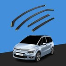 CITROEN C4 GRAND PICASSO MK2 20132021 MPV Wind Deflectors 4pc Tinted