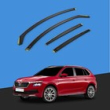 SKODA Kamiq 2019onwards 5 Door SUV Wind Deflectors 4pc Tinted