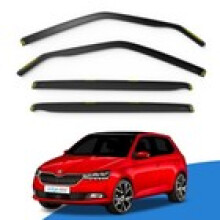 SKODA FABIA MK3 20142021 45 Door EstateHatchback Wind Deflectors 4pc