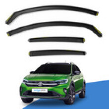 VW Taigo 2020Onwards 5 Door SUV Wind Deflectors 4pc Edgevisors Tinted