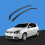 VW GOLF MK5 20042009 3 Door Hatchback Wind Deflectors 2pc Tinted 2
