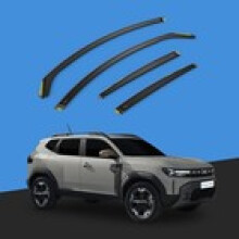 Dacia Duster 3 2024Onwards 5 Door SUV Wind Deflectors 4pc Tinted