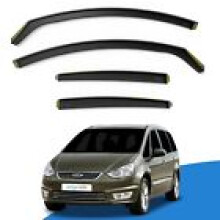 Ford Galaxy MK3 20062015 5 Door Wind Deflectors 4pc Edgevisors Tinted