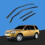 Land Rover Freelander MK2 20062014 5 Door SUV Wind Deflectors 4pc 2