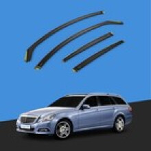 Mercedes EClass W212 20092016 5 Door Estate Wind Deflectors 4pc Tinted