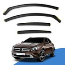 Mercedes GLA X156 MK1 20132019 5 Door SUV Wind Deflectors 4pc Edgevisors