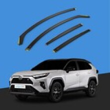 TOYOTA RAV4 MK5 2019onwards 5 Door SUV Wind Deflectors 4pc Tinted