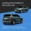 SEAT ATECA 2016onwards 5 Door SUV Wind Deflectors 4pc Tinted 3