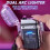 Electric Plasma Windproof Rechargeable Flameless Double Arc Lighter USB MEN GIFT 2