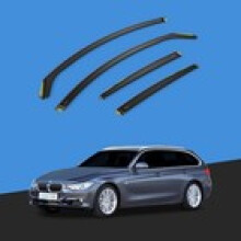 BMW 3 Series F31 Touring 20122018 5 Door Estate Wind Deflectors 4pc Tinted