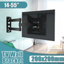 TV Wall Bracket Mount Swivel Tilt LCD LED for 22 26 32 40 43 49 50 55inch