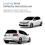 VW GOLF MK6 20082012 3 Door Hatchback Wind Deflectors 2pc Edgevisors Tinted 4