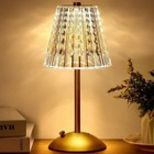 LED Bedside Lamp Cordless Table Lamp Battery Dimmable Lamp Touch Rechargeable UK 1