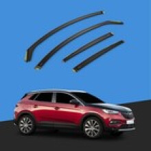 VAUXHALL GRANDLAND X MK1 20172024 5 Door SUV Wind Deflectors 4pc Tinted