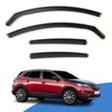 VAUXHALL GRANDLAND X MK1 20172024 5 Door SUV Wind Deflectors 4pc Edgevisors