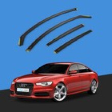 Audi A6 C7 20112018 4 Door Saloon Wind Deflectors 4pc Tinted