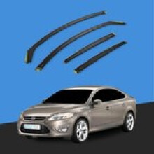 Ford Mondeo MK4 20072014 5 Door HatchbackSaloon Wind Deflectors 4pc Tinted