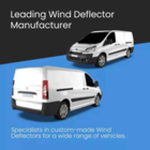 CITROEN DispatchJumpy MK2 20072016 24 Door Van Wind Deflectors 2pc Tinted 2