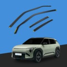 KIA EV3 2024Up 5 Door SUV Wind Deflectors 4pc Tinted InChannel