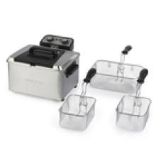 Salter Deep Fat Fryer 5 L Capacity Large Small Cooking Baskets 3000 W